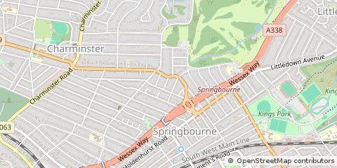 Map of Bournemouth