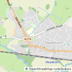 Map of Ashford, Kent