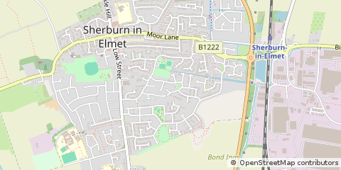Map of Leeds, West Yorkshire