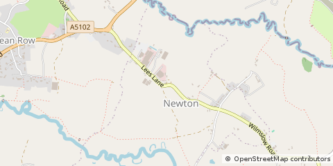 Map of Mottram ST Andrew, Cheshire