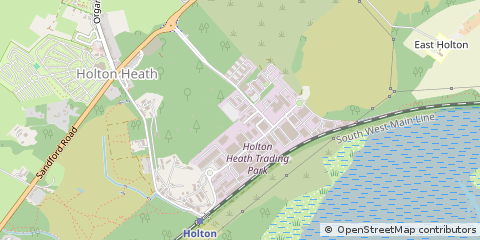 Map of Poole