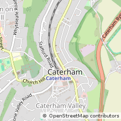 Map of Caterham