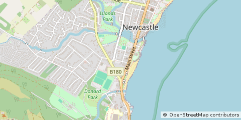 Map of Newcastle