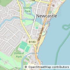 Map of Newcastle