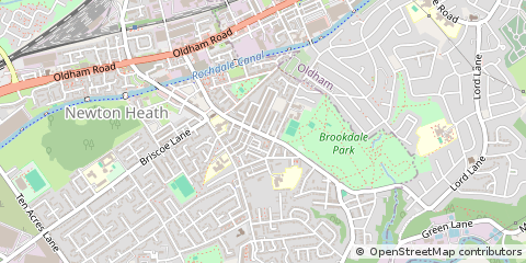 Map of Manchester