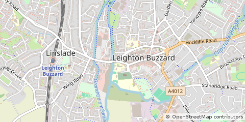 Map of Leighton Buzzard