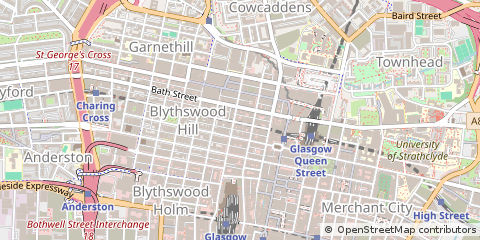 Map of Glasgow