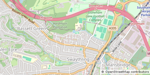 Map of Southampton