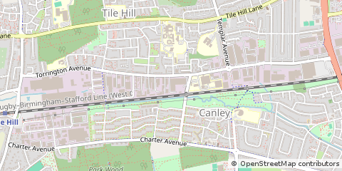 Map of Coventry