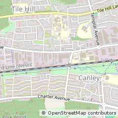 Map of Coventry