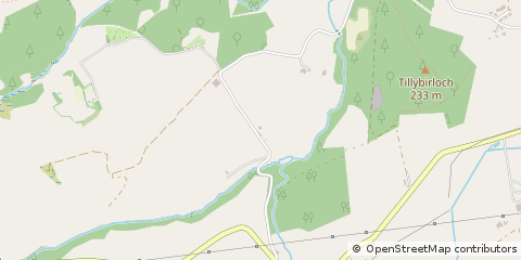 Map of Inverurie, Aberdeenshire
