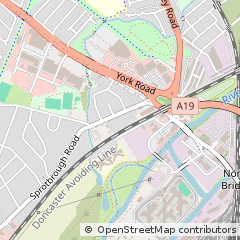 Map of Doncaster