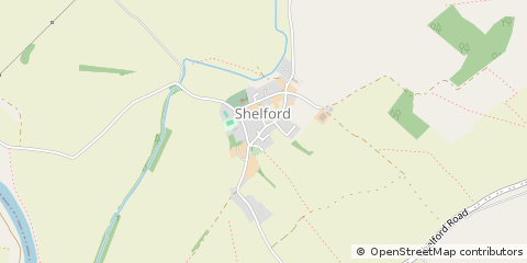 Map of Nottingham, Nottinghamshire