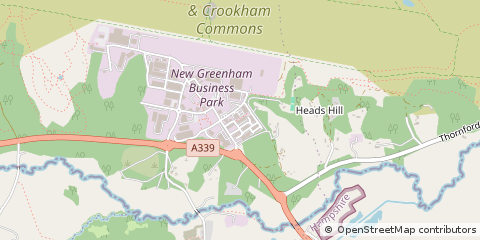 Map of Thatcham