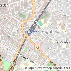 Map of Leicestershire