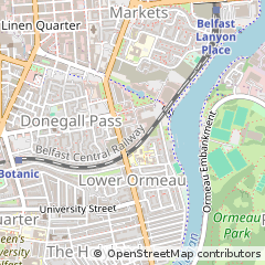 Map of Belfast