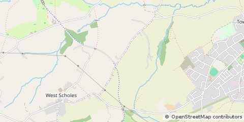 Map of Bradford, West Yorkshire