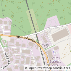 Map of Corby