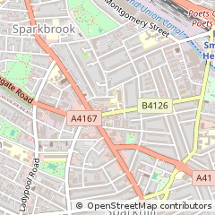 Map of Birmingham