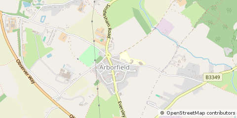 Map of Reading, Berkshire