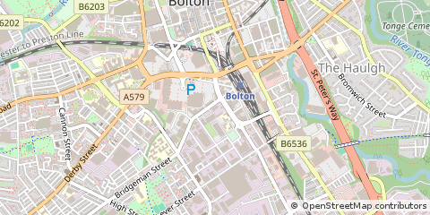 Map of Bolton