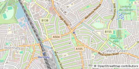 Map of London, Essex