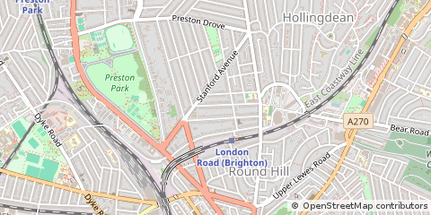 Map of Brighton