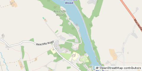 Map of Leek, Staffordshire