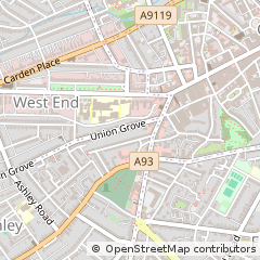 Map of Aberdeen