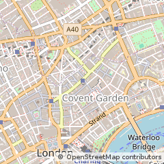 Map of London, Covent Garden