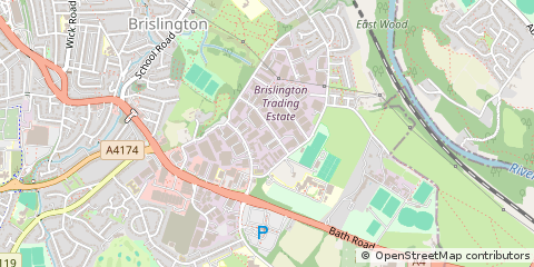 Map of Bristol