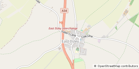 Map of Newbury, Berkshire