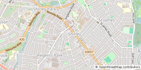 Map of Southampton