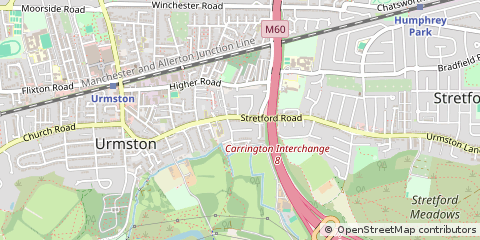 Map of Manchester
