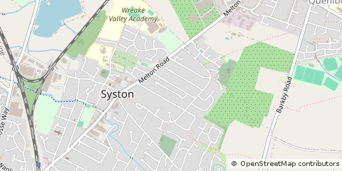 Map of Leicester