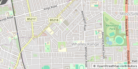 Map of Manchester
