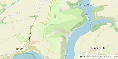 Map of Kingsbridge, Devon