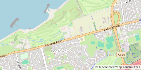 Map of Moreton Wirral