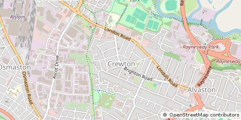 Map of Derby