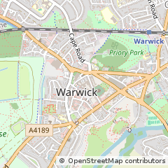 Map of Warwick