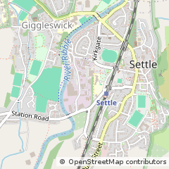 Map of Settle, North Yorkshire