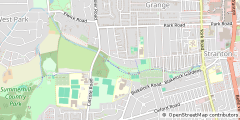 Map of Hartlepool