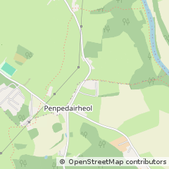 Map of USK, Gwent