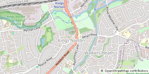 Map of Birmingham