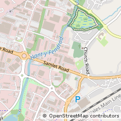 Map of Swansea