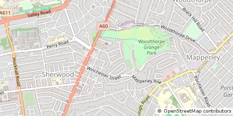 Map of Nottingham