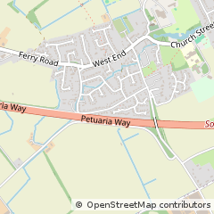 Map of South Cave, North Humberside