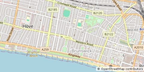 Map of East Sussex