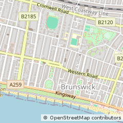 Map of East Sussex