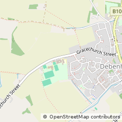 Map of Stowmarket, Suffolk
